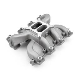 Speedmaster - Speedmaster 1-147-105-01 MidRise Air Dual Plane 4150 Carby Manifold Satin LS3 - Image 1