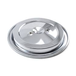 Speedmaster - Speedmaster PCE103.1006 15" 15.375" Chrome Dual Wing Nut Air Cleaner Top - Image 1