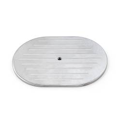 Speedmaster - Speedmaster PCE103.1007 12" Alu. Oval Ball Milled Air Cleaner Top - Image 1