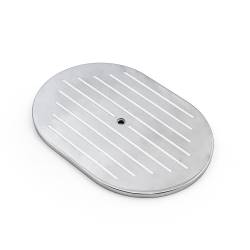 Speedmaster - Speedmaster PCE103.1007 12" Alu. Oval Ball Milled Air Cleaner Top - Image 2