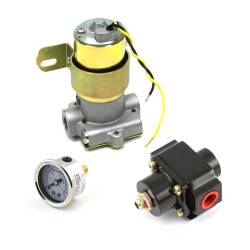 Speedmaster - Speedmaster PCE145.1027 110 GPH Electric Fuel Pump Black Regulator Gauge Kit - Image 1