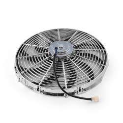 Speedmaster - Speedmaster PCE185.1016 16"Reversible 12V S Blade Radiator Elec Fan Chrome Motor - Image 2