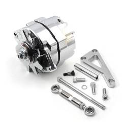Speedmaster - Speedmaster PCE360.1101 Chevy SBC 350 100A 3 Wire LWP Bracket Kit Polished - Image 1