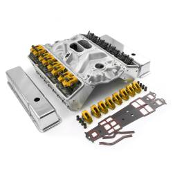 Speedmaster - Speedmaster PCE435.1001.01 Cylinder Head Top End Engine Combo Kit for Chevy SBC - Image 1