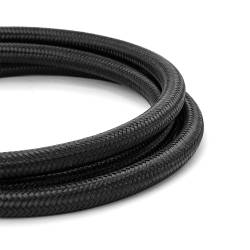 Speedmaster - Speedmaster 1-339-008-01 -6 AN Braided Blk Nylon Hose Line 3' Length - Image 2