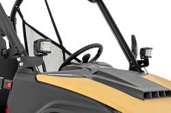Rough Country Suspension Systems - Rough Country 93219 A-Pillar 2" LED Ditch Light Kit-Spot for Segway 570 F - Image 2