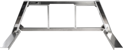 Highway Products - Highway Products 4030-058 Honeycomb Open Post Polished Aluminum Upright Smooth - Image 1
