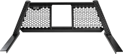 Highway Products - Highway Products 4012-101-BK62S Honeycomb Open Wave Leopard Upright Smooth Black - Image 2