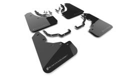 Rally Armor - Rally Armor MF162-UR-BLK-SIL Black Mud Flap/Silver Logo - Image 1