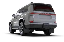 Rally Armor - Rally Armor MF162-UR-BLK-SIL Black Mud Flap/Silver Logo - Image 2