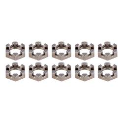 CURT - CURT 2025027769 6-Slot Castle Spindle Nut 3500-8000lb Axle 1"x14 Thread 10Pc - Image 1