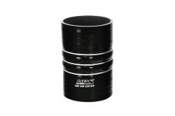 HPS Performance - HPS CAC-400-L65-BLK Silicone CAC Hump Coupler Hose Reinforced 4" ID 6.5" Long - Image 1