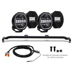Mishimoto - Mishimoto BNLT-BR-21M-B27U 7" Round Lights for 21+ Ford Bronco w/Modular Bumper - Image 1