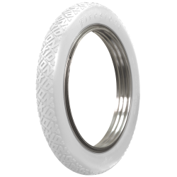 Coker - Coker 806006 34X4 1/2 25 FIRESTONE NON SKID ALL WHITE - Image 1