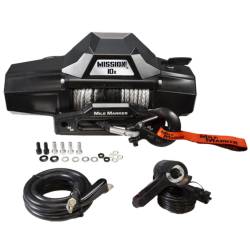 Mile Marker - Mile Marker 78-53246WR 10K Mission Recovery Winch w/Synthetic Rope - Image 1