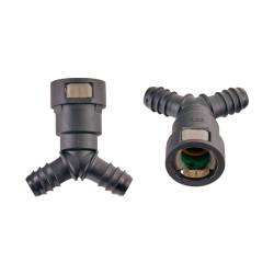 IAG Performance - IAG RPL-FIT-05824 5/8" to 2 x 1/2" Y SAE Quick Connect - Image 1
