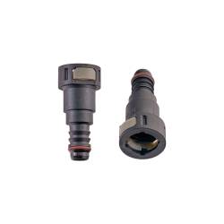 IAG Performance - IAG RPL-FIT-05820 1/2" SAE Quick Connect Female to 1/2" Hose Barb Straight - Image 1
