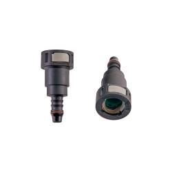 IAG Performance - IAG RPL-FIT-05829 1/2" SAE Quick Connect Female to 3/8" Hose Barb Straight - Image 1