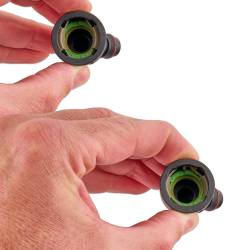 IAG Performance - IAG RPL-FIT-05823 5/8" SAE Quick Connect Female to 1/2" Hose Barb Angled - Image 2