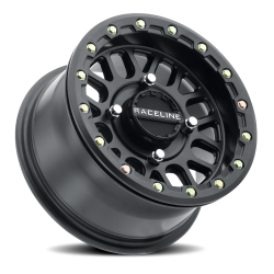 Raceline Wheels - Raceline Wheels Podium Beadlock UTV A93B 14x7 4x137 10mm Black A93B-47037+10 - Image 2