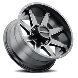 Raceline Wheels - Raceline Wheels 954M-29081-00 Stryker 954M 20x9 8x170 0mm Satin Black/Milled - Image 2