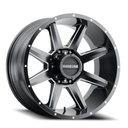 Raceline Wheels - Raceline Wheels 954M-221088-19 Stryker 954M 22x10 8x180 -19mm Satin Black/Milled - Image 1