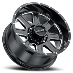 Raceline Wheels - Raceline Wheels 940M-22280-44 Hostage 940M 22x12 8x6.5 -44mm Gloss Black/Milled - Image 2
