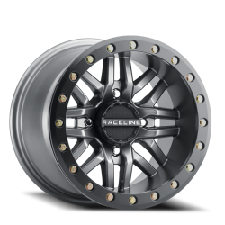 Raceline Wheels - Raceline Wheels Ryno Beadlock UTV A91G 15x7 4x137 10mm Gunmetal A91G-57037-52 - Image 1