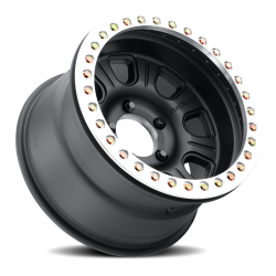 Raceline Wheels - Raceline Wheels Monster BL RT231 17x9.5 5x5.5 -32mm Black/Mach RT231-79555-32 - Image 2