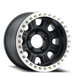 Raceline Wheels - Raceline Wheels Monster BL RT231 17x8.5 5x5.0 0mm Black/Machined RT231-78550-00 - Image 1