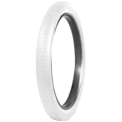 Coker - Coker 79244 28X2 1/2 G&J Clincher All White Button - Image 1