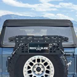Rock Slide Engineering - Rock Slide Engineering AC-TR-109 EZ Rack Accessory Tray License Plate Panel - Image 2