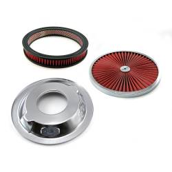 Speedmaster - Speedmaster PCE104.1026.05 14"x2" Extreme Top w/Chrome Ring Dropped Base Kit - Image 2