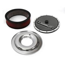 Speedmaster - Speedmaster PCE104.1038.03 14"x4" Elite Top Flat Base Air Cleaner Kit - Image 2