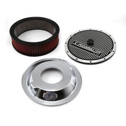 Speedmaster - Speedmaster PCE104.1032.03 14"x4" Elite Top Dropped Base Air Cleaner Kit - Image 2
