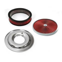 Speedmaster - Speedmaster PCE104.1030.06 14"x3" Extreme Top w/Chrome Ring Flat Base Kit - Image 2