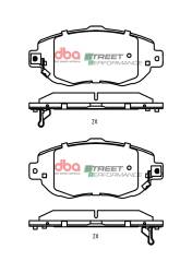Disc Brakes Australia - DBA DB1395SP Front Disc Brake Pad Set for 93-01 Toyota Supra JZ80 - Image 2