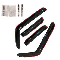 Black Horse Off Road - Black Horse Off Road 1494812IN Rain Guards - Image 1