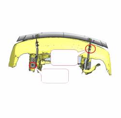 Black Horse Off Road - Black Horse Off Road CRDL-H2309B Rear Bumper Guard - Image 2