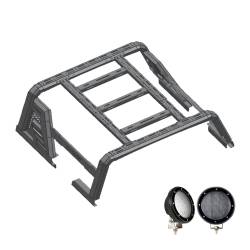 Black Horse Off Road - Black Horse Off Road AR2-01BOV1-PLFB Armour II Roll Bar w/Armour II Overland Kit - Image 2