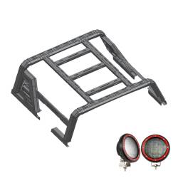 Black Horse Off Road - Black Horse Off Road AR2-01BOV1-PLFR Armour II Roll Bar w/Armour II Overland Kit - Image 2