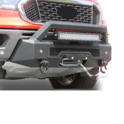 Black Horse Off Road - Black Horse Off Road AR3HD43 Armour III Heavy Duty Front Winch Bumper Kit - Image 1