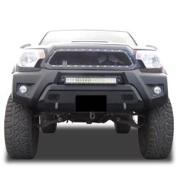 Black Horse Off Road - Black Horse Off Road AR3HD61 Armour III Heavy Duty Front Winch Bumper Kit - Image 1