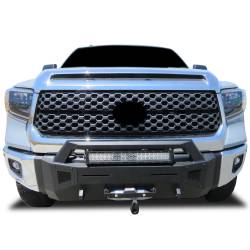 Black Horse Off Road - Black Horse Off Road AR3HD63 Armour III Heavy Duty Front Winch Bumper Kit - Image 1