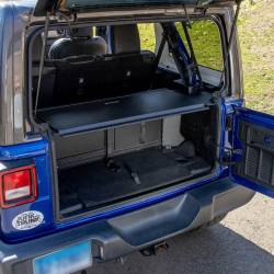 EZ4x4 - EZ4x4 1918 0063 EZ-Trunk Top Cargo Liner Black for 18-25 Jeep Wrangler JL 4dr - Image 1