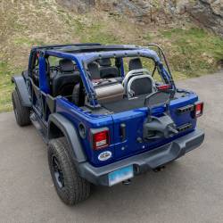 EZ4x4 - EZ4x4 1918 0063 EZ-Trunk Top Cargo Liner Black for 18-25 Jeep Wrangler JL 4dr - Image 3