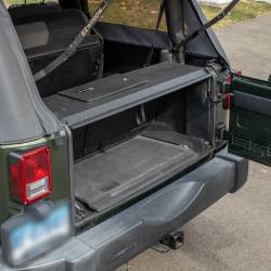 EZ4x4 - EZ4x4 1907 1014 EZ-Trunk Folding Rear Cargo Storage Box for 07-10 Jeep Wrangler - Image 1