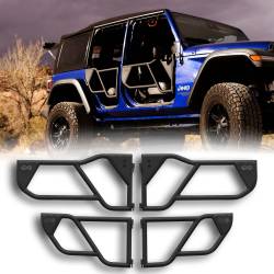 EZ4x4 - EZ4x4 1918 0094 RAZOR Aluminum Tube Doors for 18+ Wrangler JL 4DR/Gladiator JT - Image 1