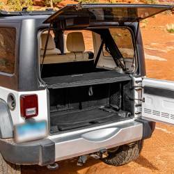 EZ4x4 - EZ4x4 1911 0024 EZ-Trunk Folding Rear Cargo Storage Box for 11-18 Jeep JK 4DR - Image 1