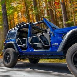 EZ4x4 - EZ4x4 1911 0094 RAZOR Aluminum Tube Doors Black for 07-18 Jeep Wrangler JK 4DR - Image 2